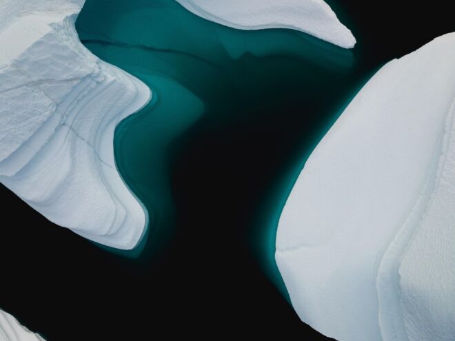 Ijsberg problemen onder de waterlijn