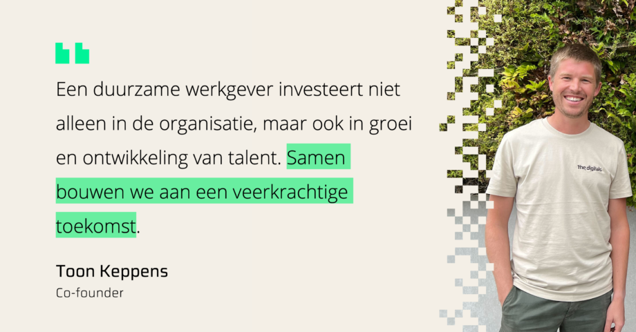 Toon keppens duurzame werkgever